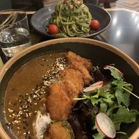 The curry bowl at The Green Affair - Saldanha in Lisbon