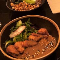 Buddha Bowl y Katsu Curry at The Green Affair - Saldanha in Lisbon