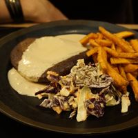 Seitan Steak at The Green Affair - Saldanha in Lisbon