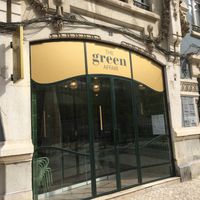 The way in at The Green Affair - Saldanha in Lisbon