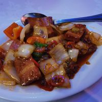 Vegan Pork #Veganuary at South Garden in Romsey