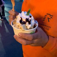 Blueberry cheesecake  at Flurple's in Sudbury