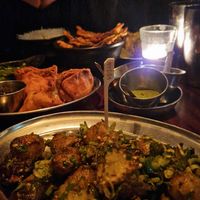 Gunpowder potatoes #Veganuary at Dishoom - Covent Garden in London