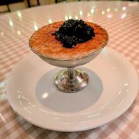 Basmati kheer, a vegan creme brulee. at Dishoom - Covent Garden in London