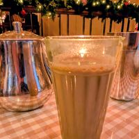 Vegan house chai. at Dishoom - Covent Garden in London