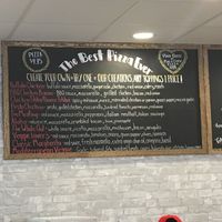 Sign at Fire Crust Pizza in Rochester