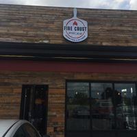 Outside at Fire Crust Pizza in Rochester
