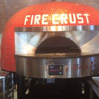 Pizza oven  at Fire Crust Pizza in Rochester