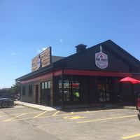 Right off the i90  at Fire Crust Pizza in Rochester