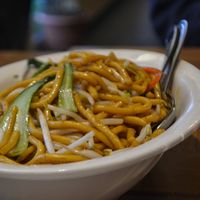 Bakmi goreng - a long time favourite dish of mine here!  at Padmanadi in Edmonton