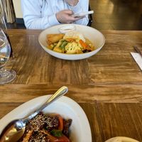 curry chicken lunch set  at Padmanadi in Edmonton