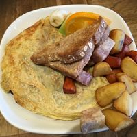 Vegan omelette  at Padmanadi in Edmonton