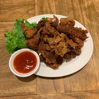 Crispy chikin at Padmanadi in Edmonton