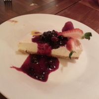 Vegan Cheesecake at Padmanadi in Edmonton