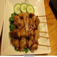 Vegan skewers at Padmanadi in Edmonton