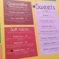 Menu at Pistache in Valkenburg