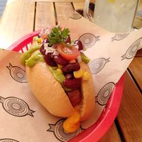Hot dog at Pistache in Valkenburg