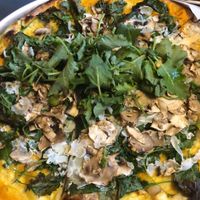 Mega Vega pizza at Otomat in Ghent