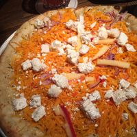 pumpkin pizza at Otomat in Ghent