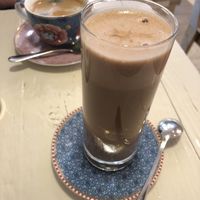 Schoko-Latte  at Isabella Glutenfreie Patisserie in Aachen