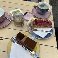 Vegan cakes!! at Isabella Glutenfreie Patisserie in Aachen