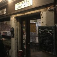 Front at Osteria Alba Nova dalla Maria in Venice
