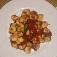  Vegan gnocchi with tomato sauce  at Osteria Alba Nova dalla Maria in Venice