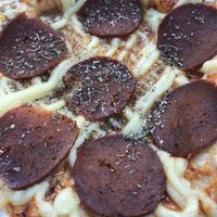 small pepperoni pizza   at FGF VEGAN - Famous Good Food in Oshawa