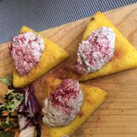 Polentina ai Funghi  at Da Vinci Italian Restaurant in Aberdeen