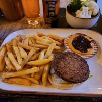 Burger at The Drovers Inn in Stirling