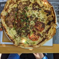 Vegetables pancake at Hoogstraatje in Nijmegen
