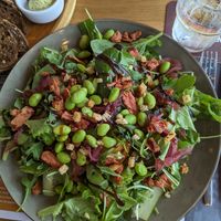 Vegan salad at Hoogstraatje in Nijmegen