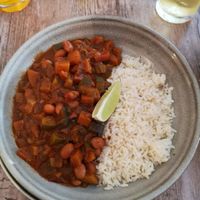 Mexican bean chilli at The Geographer in Fort William
