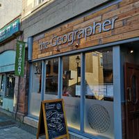 Outside the Geographer at The Geographer in Fort William