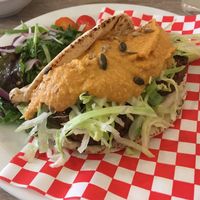 Big Falafel Sandwich at The Geographer in Fort William