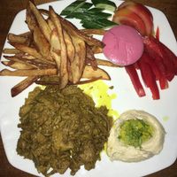 Shawarma  at Alf in Haifa