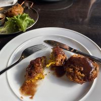 Onion Bhajis   at Indian Garden in Cromwell