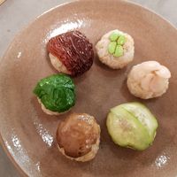 Sushi rolls at Vegimo 野菜食堂 in Hiroshima