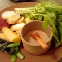 Seasonal vegetables at Vegimo 野菜食堂 in Hiroshima