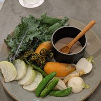 Vegetables cooked four ways. (Vegan) at Vegimo 野菜食堂 in Hiroshima