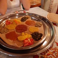 vegan plate (2 person) at Bejte Ethiopia in Berlin