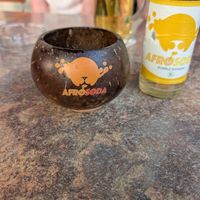 Afro Soda Bubbly Banana at Bejte Ethiopia in Berlin