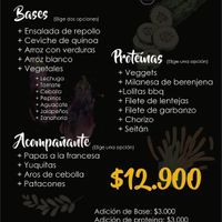 Bowls at Antojos Veganos in Armenia