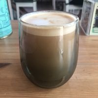 Oat milk cappuccino   at Circle Cafe - Saadiyat in Abu Dhabi