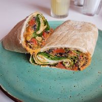 Quinoa fresh roll at Hum:Hum in Kyiv