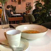 Nice dessert  at Hum:Hum in Kyiv