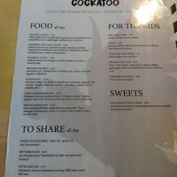 Kaart at The Black Cockatoo in Almere