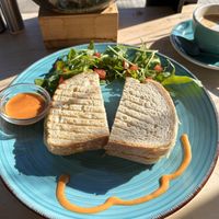 Kimchi sauerkraut ‘tosti’   at The Black Cockatoo in Almere