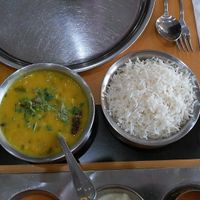 Dal fry at Krishna Vilas in The Hague
