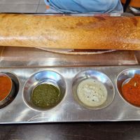 Masala dosa at Krishna Vilas in The Hague